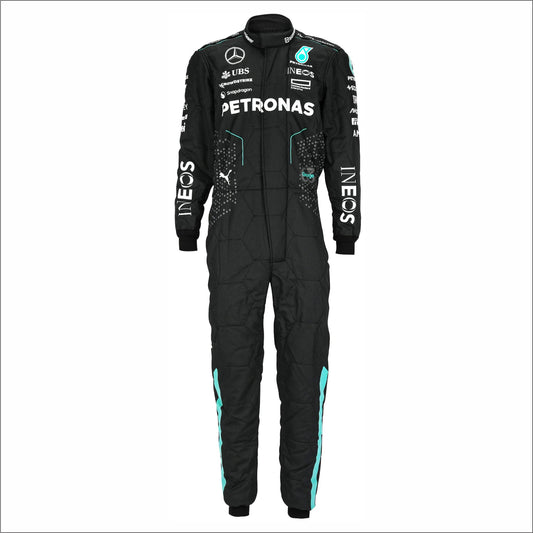 2024 George Russell Mercedes AMG Petronas F1 Racing Suit