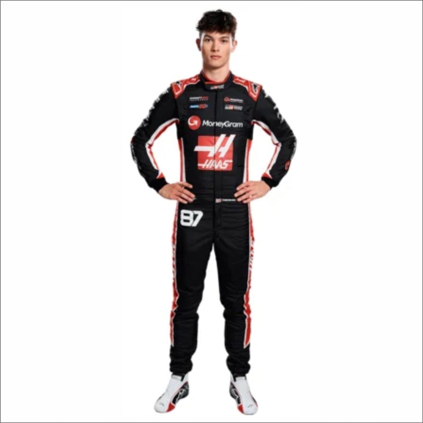2025 Oliver Bearman Team Haas F1 Racing Suit