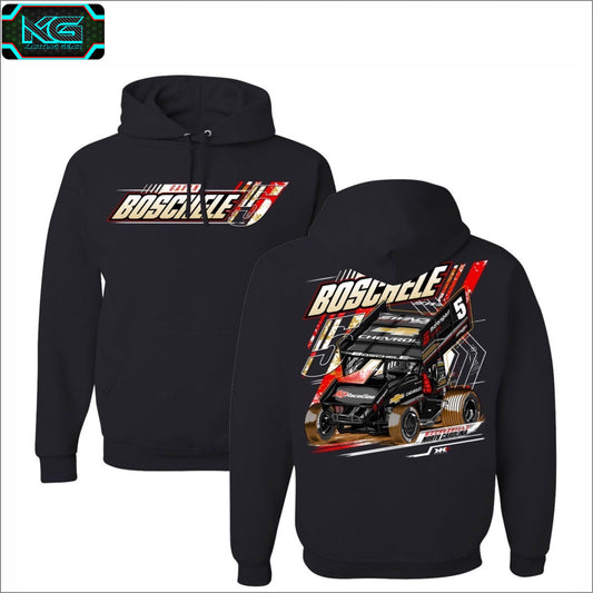 Sprint Car Racing Hoodies Black