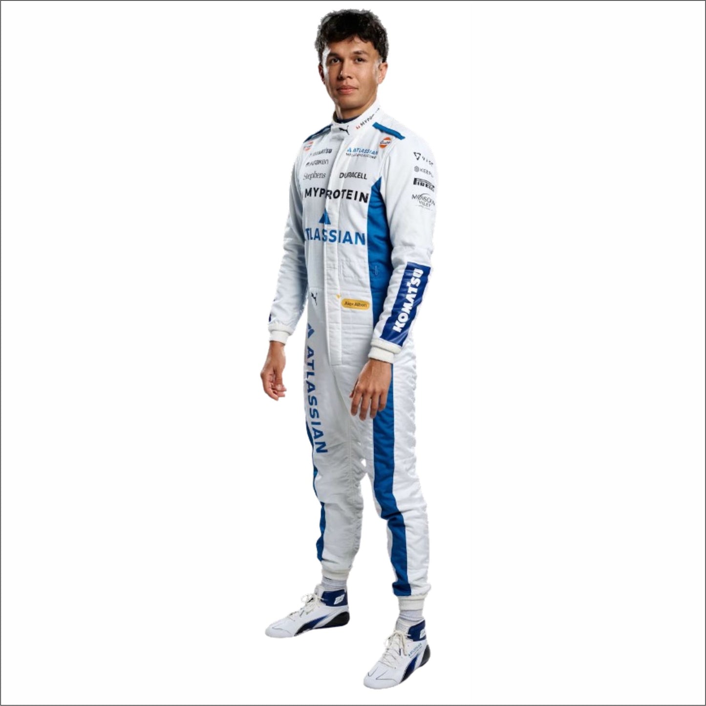 2025 Alexander Albon Team Williams F1 Racing Suit