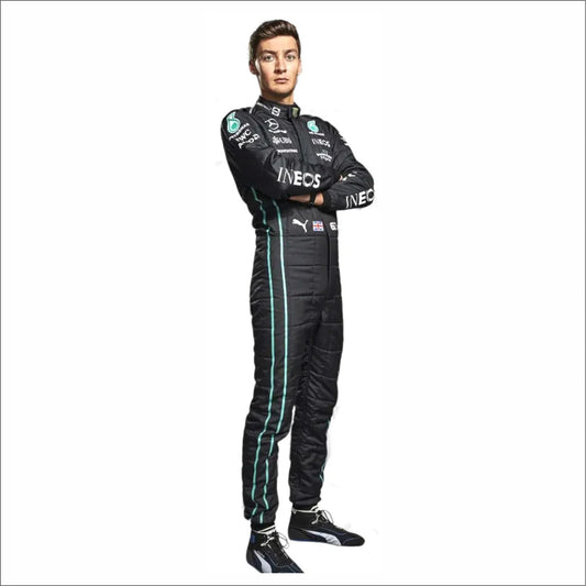 2022 George Russell Mercedes Petronas F1 Racing Suit