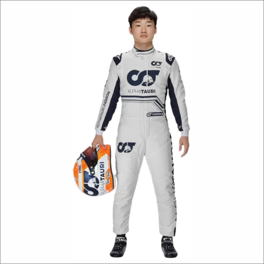 2022 Yuki Tsunoda Alphatauri F1 Racing Suit
