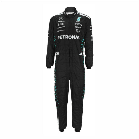2025 George Russell Mercedes AMG Petronas F1 Racing Suit