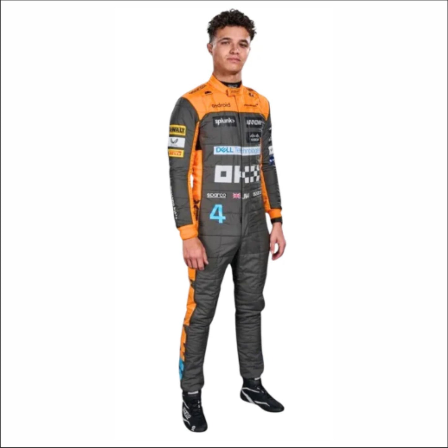 2023 Lando Norris Team McLaren F1 Racing Suit