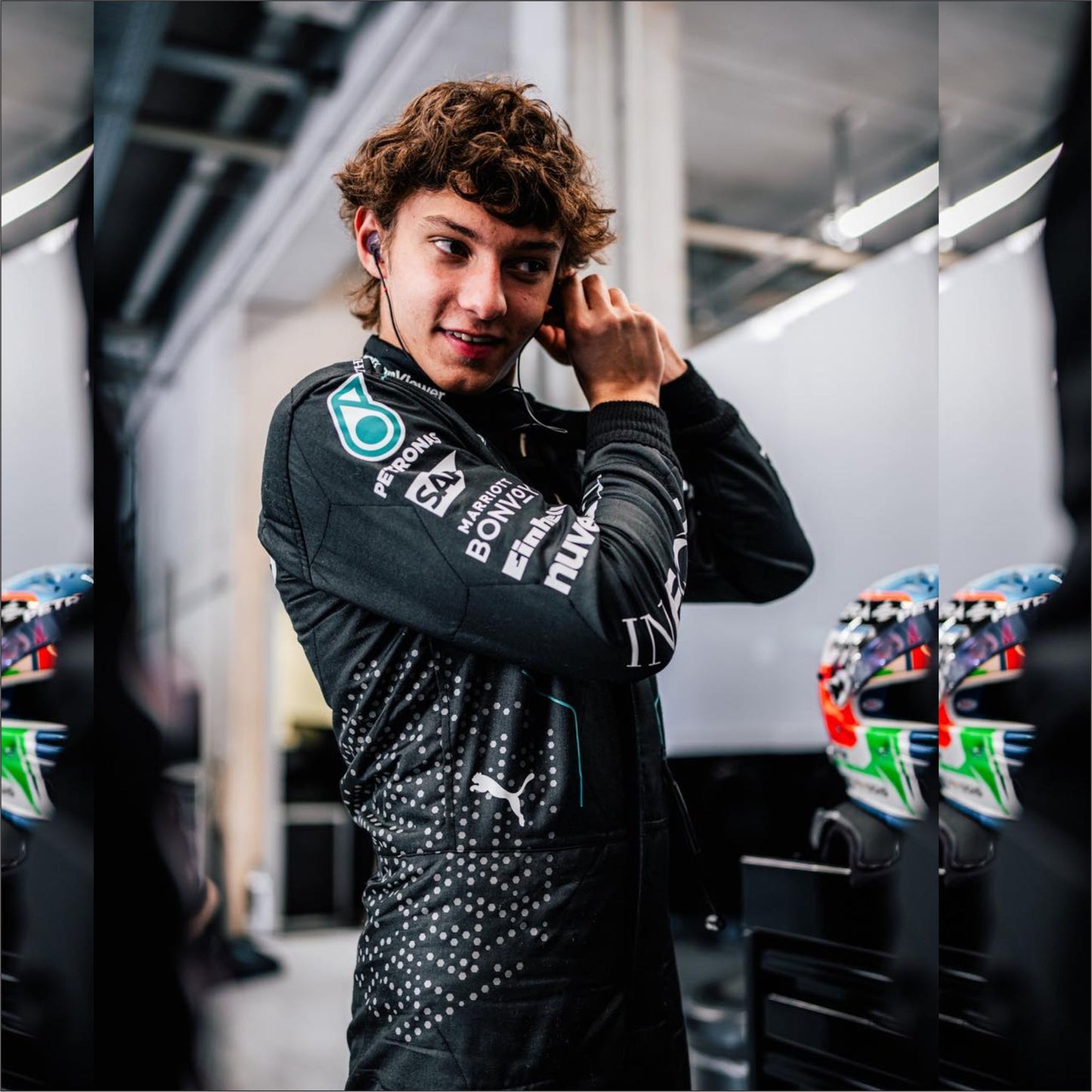 2024 Andrea Kimi Antonelli Mercedes F1 Racing Suit