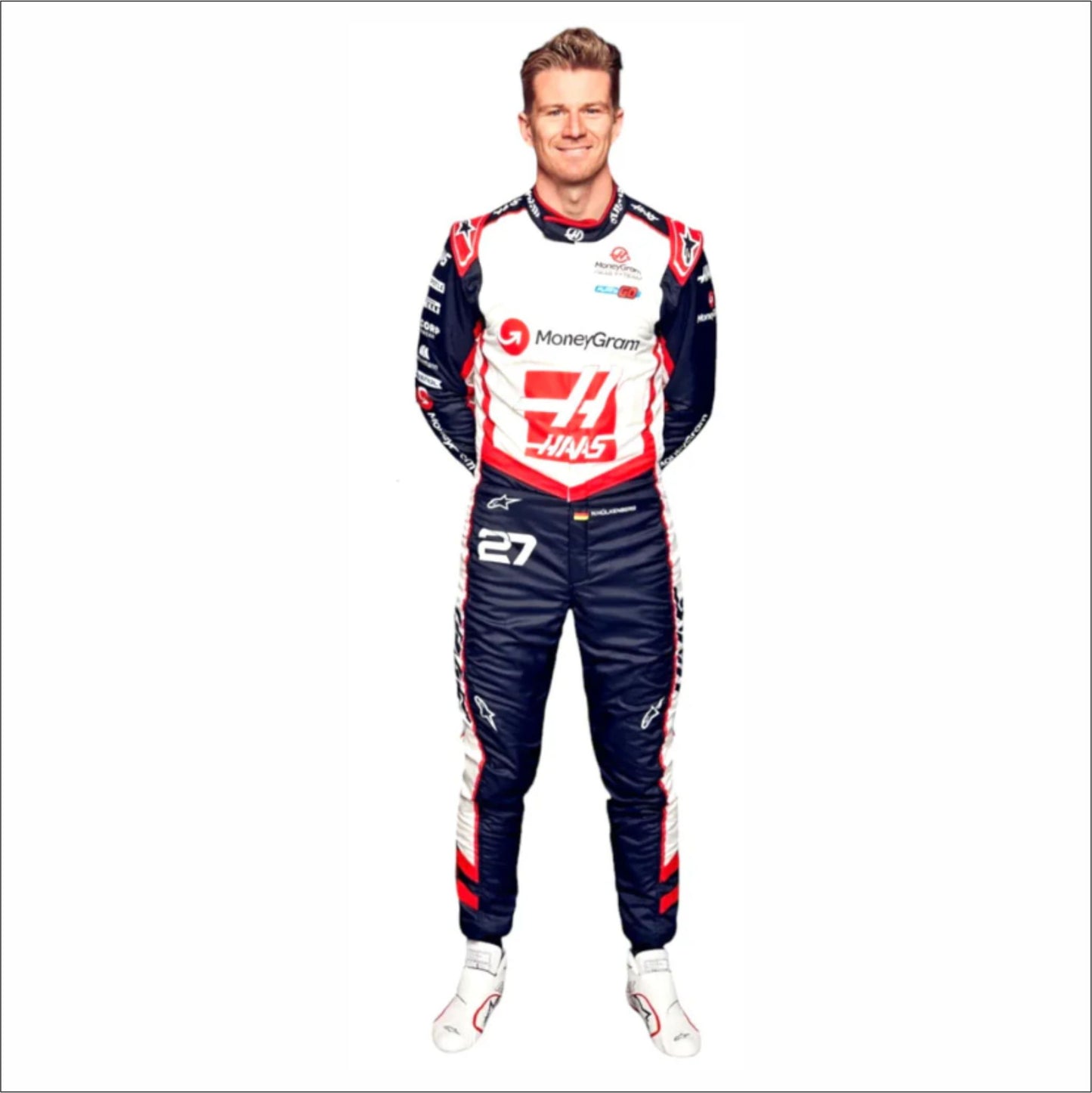 2024 Nico Hulkenberg Team Haas F1 Racing Suit
