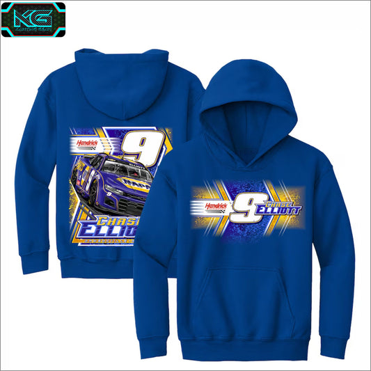NAPA Car Pullover Hoodie Royal