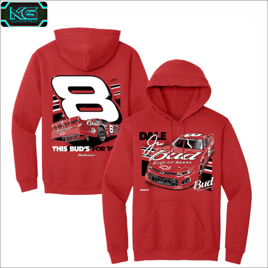 Sprint Car Pullover Hoodie Red