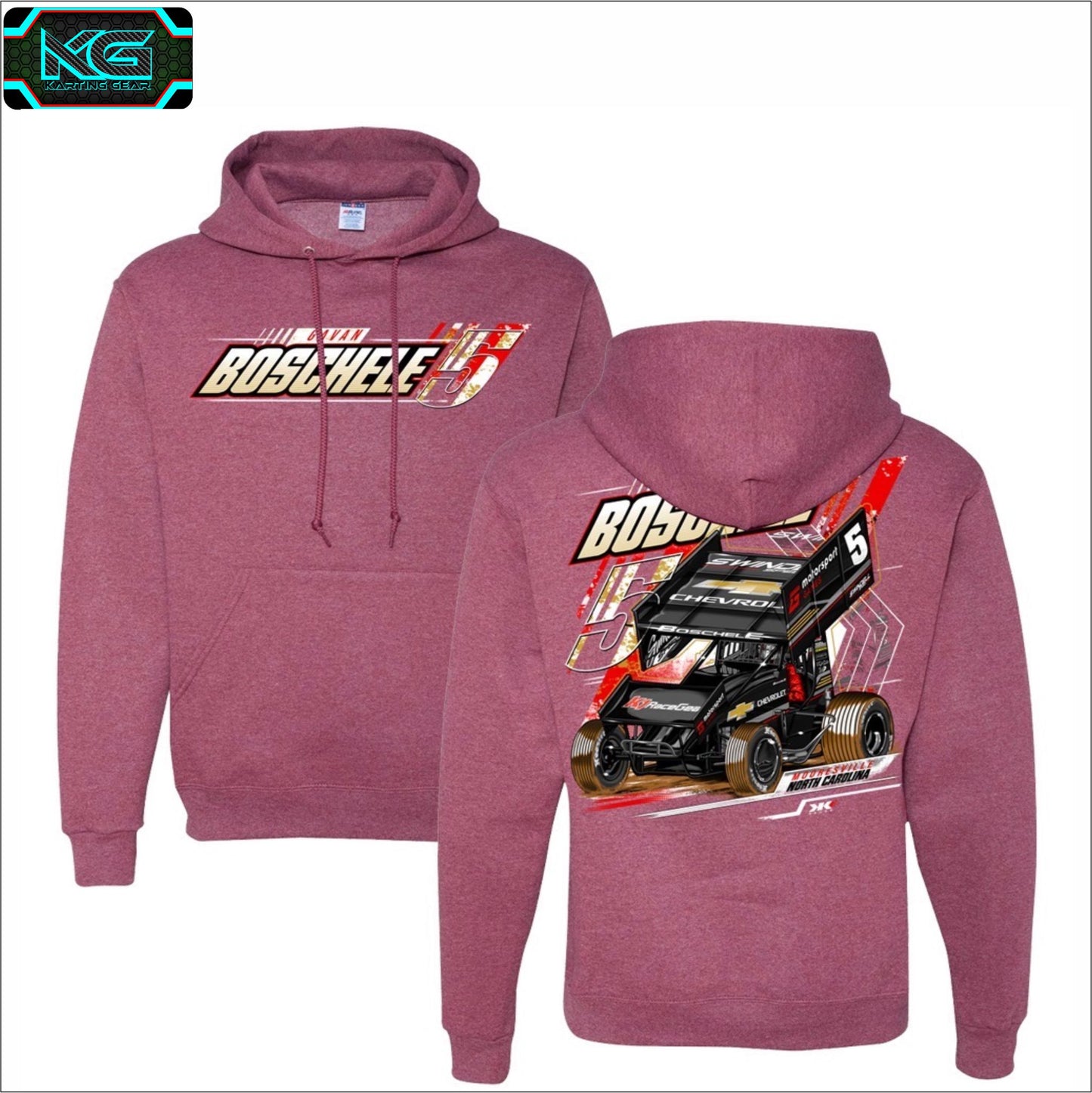 Sprint Car — Hoodie Pink