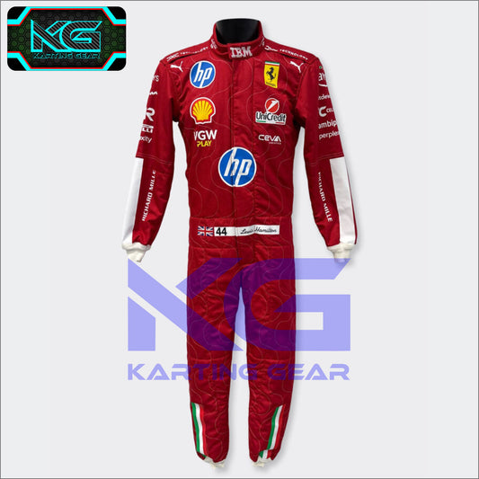 Puma for Scuderia Ferrari HP Lewis Hamilton Monza 2025 racing suit