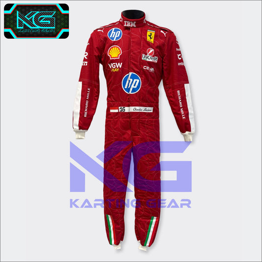 Puma for Scuderia Ferrari HP Charles Leclerc Monza 2025 racing suit