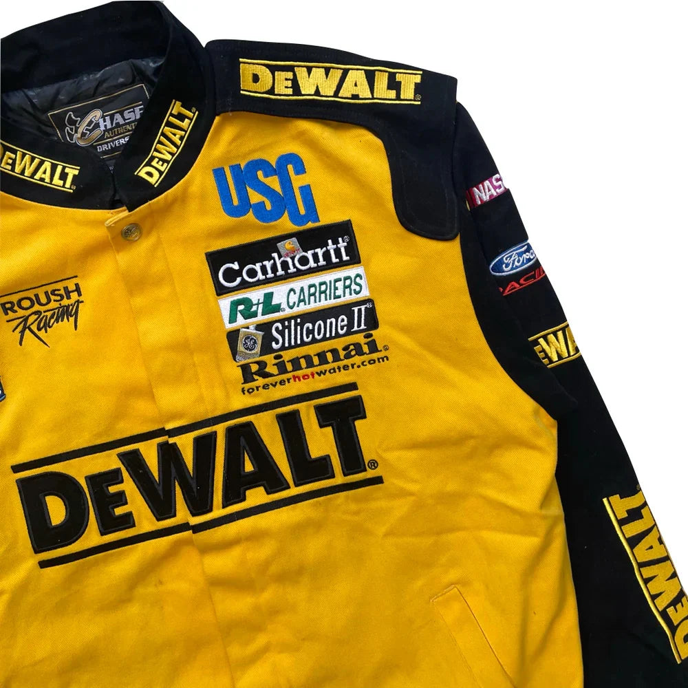 Dewalt Nascar F1 Vintage Sublimation printed Jacket