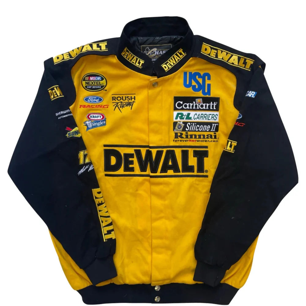 Dewalt Nascar F1 Vintage Sublimation printed Jacket