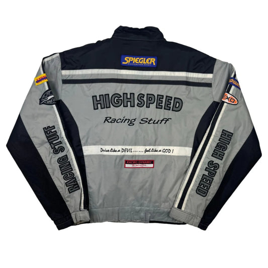 High Speed F1 Vintage Sublimation printed Jacket