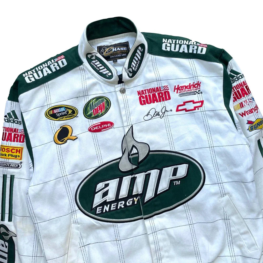 Amp Energy Nascar F1 Vintage Sublimation Printed Jacket