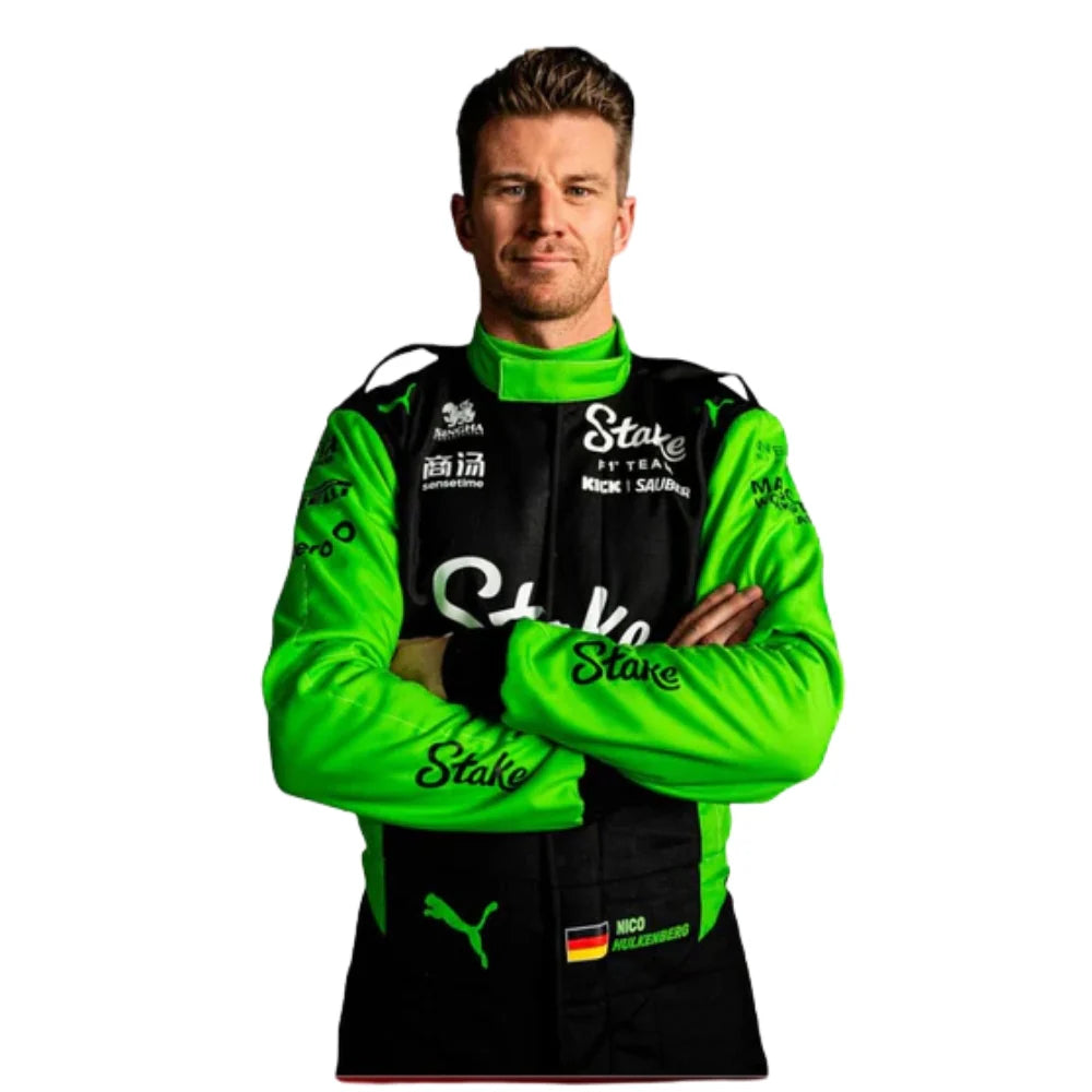 2025 Nico Hulkenberg Team Kick Sauber F1 Racing Suit