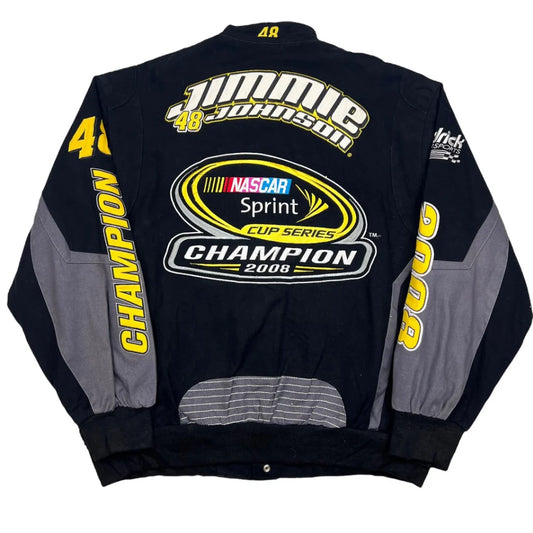 Nascar Black '2006 Champion F1 Vintage Sublimation printed Jacket