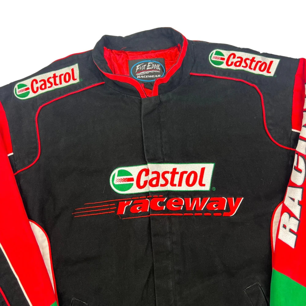 Nascar Castrol F1 Vintage Sublimation printed Jacket