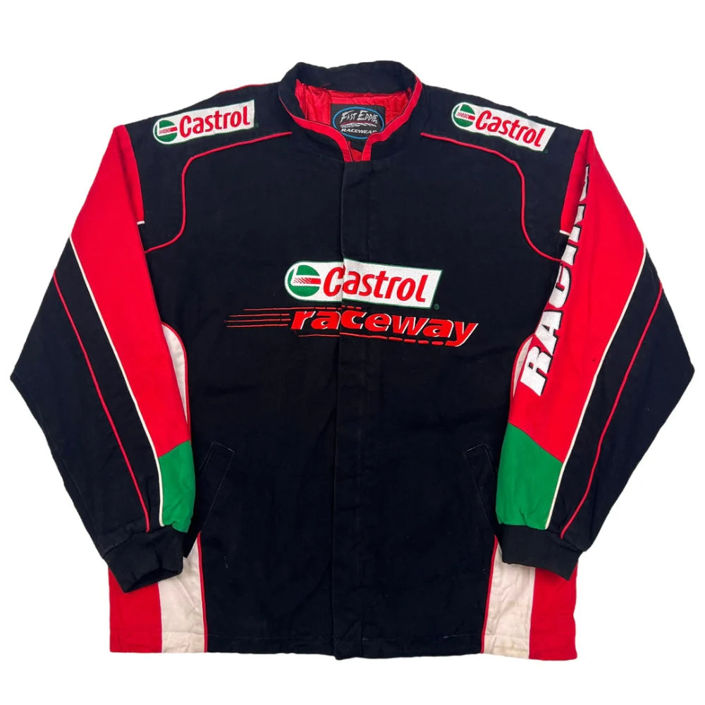 Nascar Castrol F1 Vintage Sublimation printed Jacket