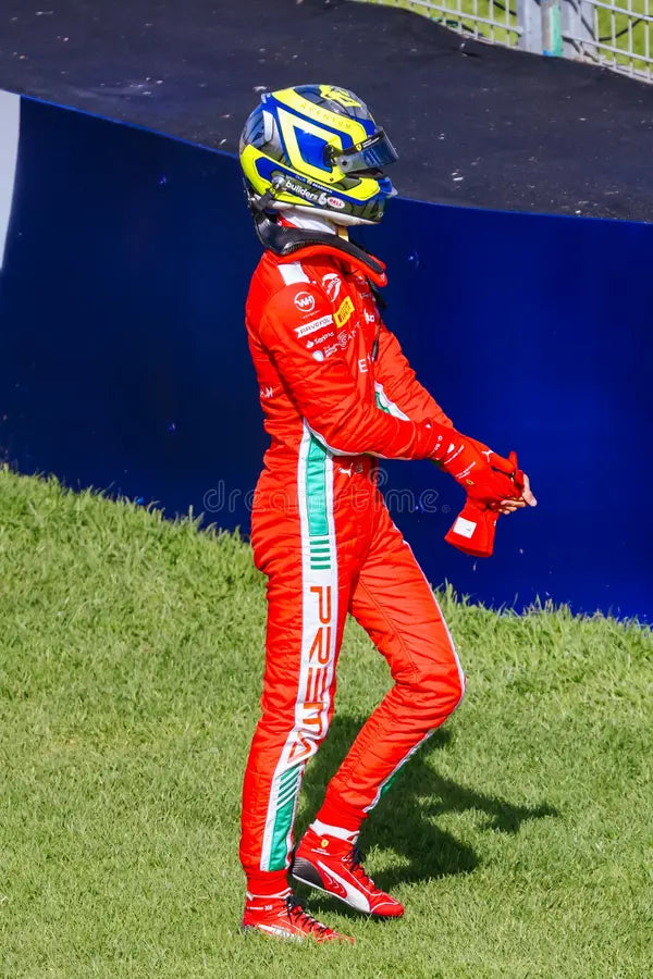 2023 Oliver Bearman Ferrari F1 Racing Suit Red