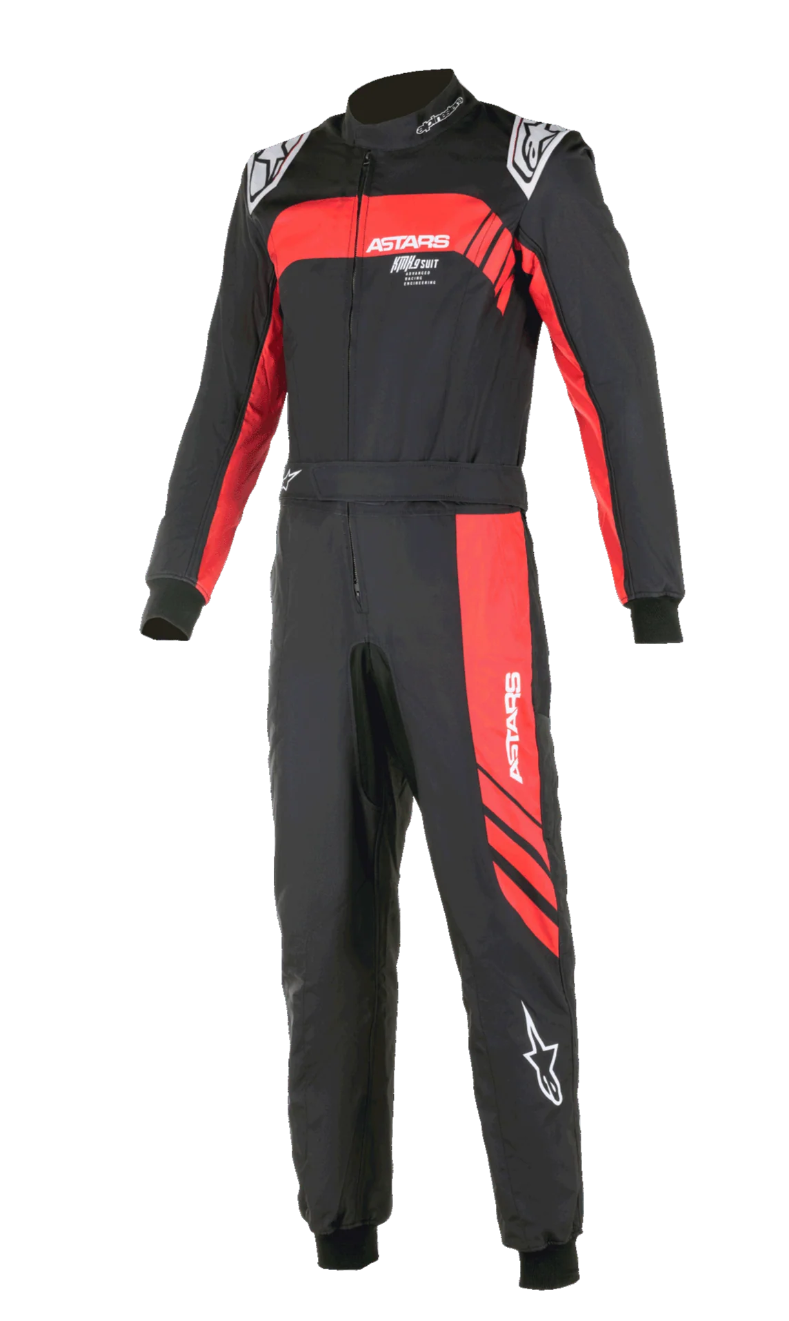 KMX-9 V3 Graphic Kart Race Suit Green & Red