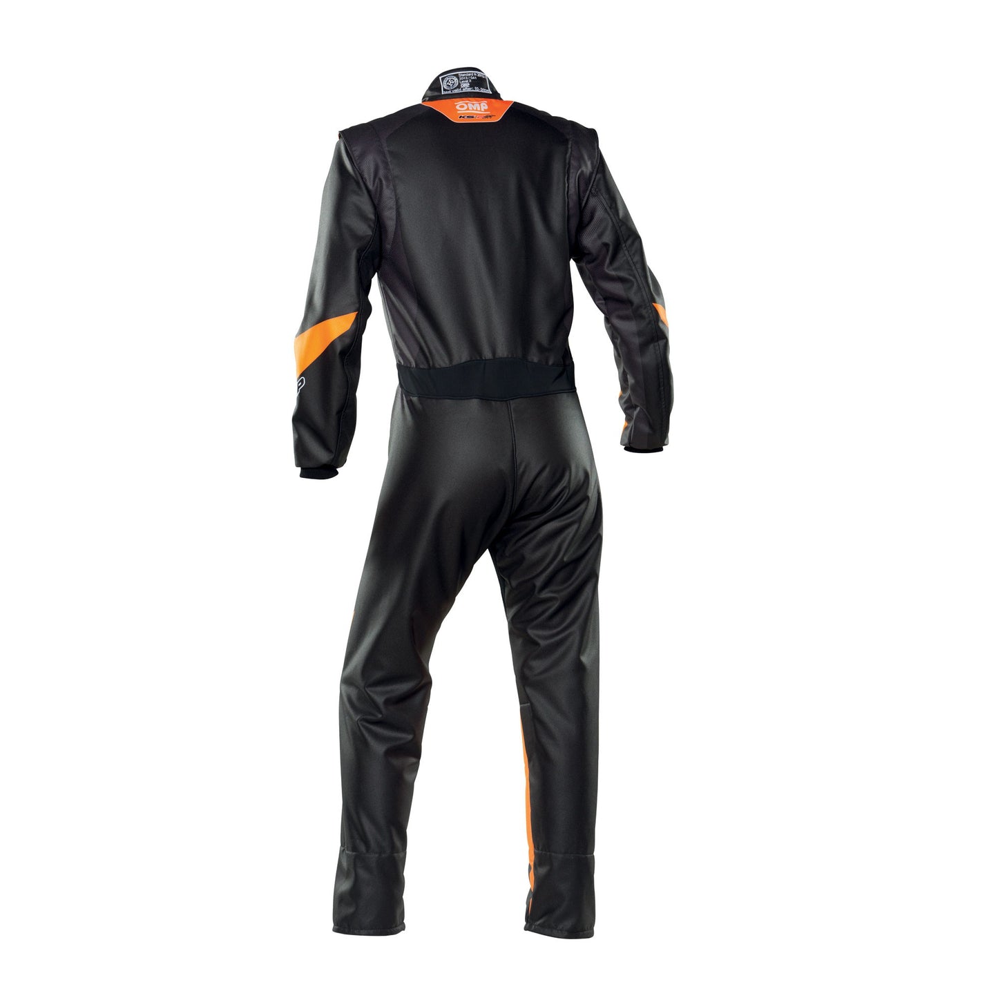 OMP KS-2 Art MY2021 Kart Racing Suit Orange & Black