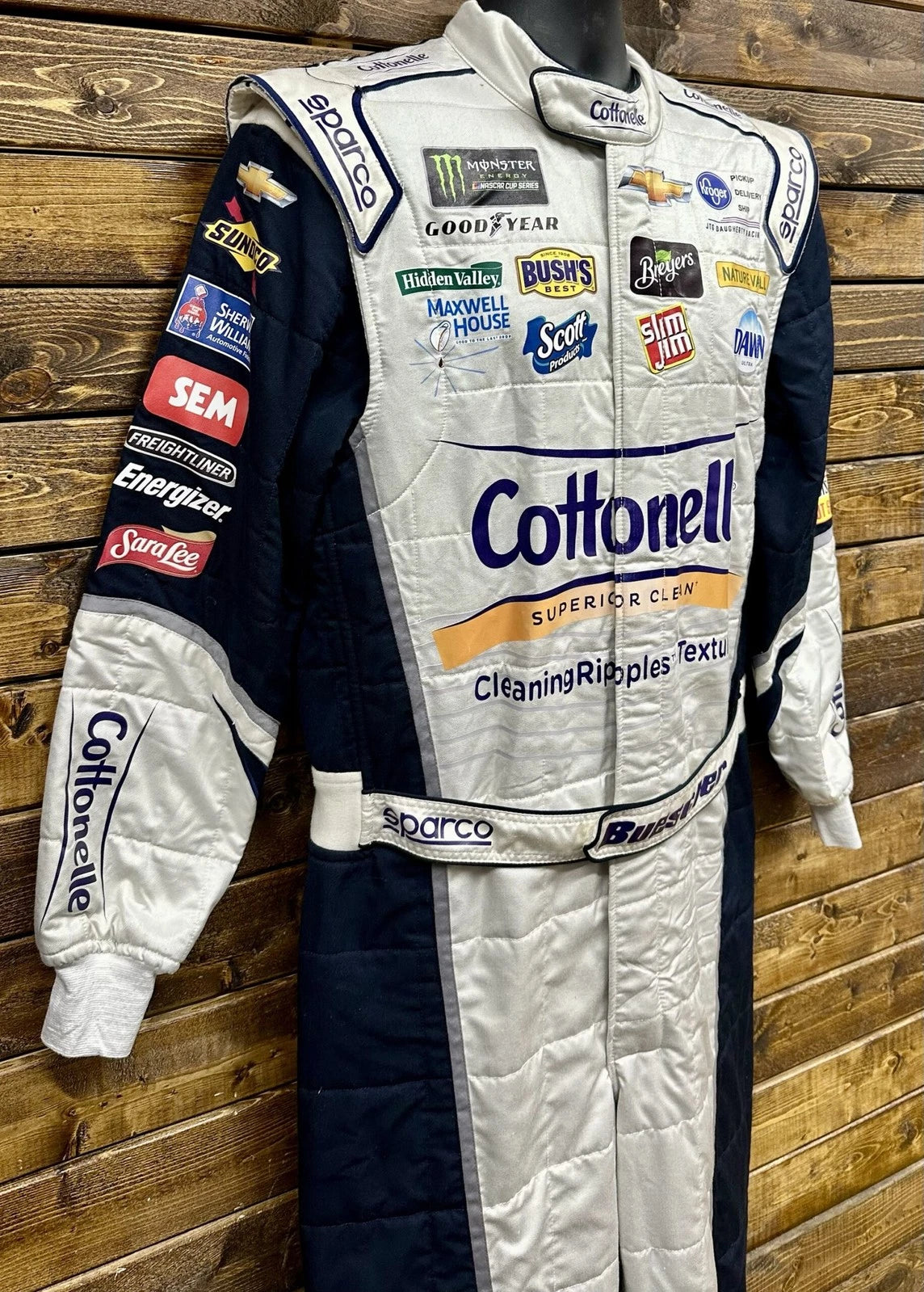 Sparco SFI Nomex Fire Proof Suit 3.2A/5 Black & White