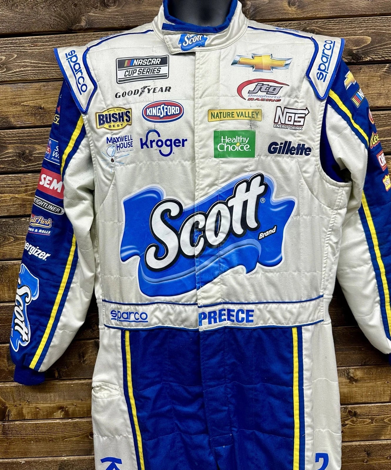 SFI Nomex Fire Proof Suit 3.2A/5 Blue & White