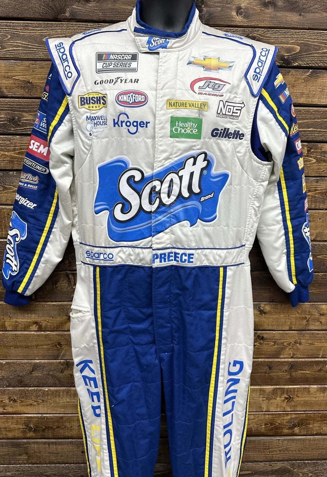 SFI Nomex Fire Proof Suit 3.2A/5 Blue & White