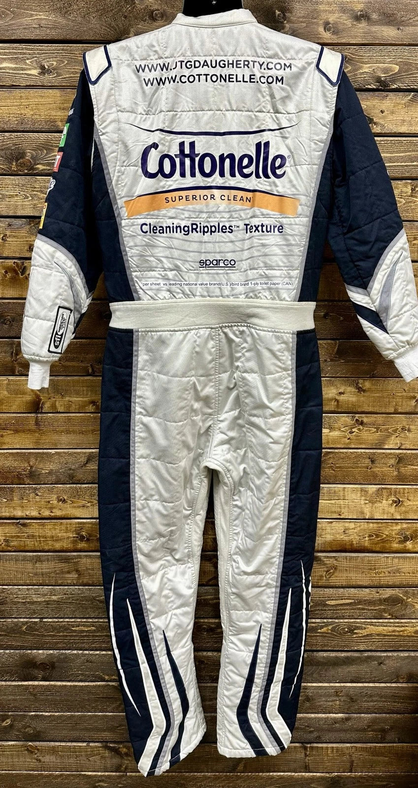Sparco SFI Nomex Fire Proof Suit 3.2A/5 Black & White