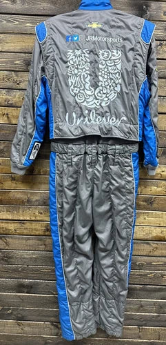 Simpson SFI Nomex Fire Proof Suit 3.2A/5 Gray & Blue