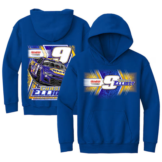 NAPA Car Pullover Hoodie Royal