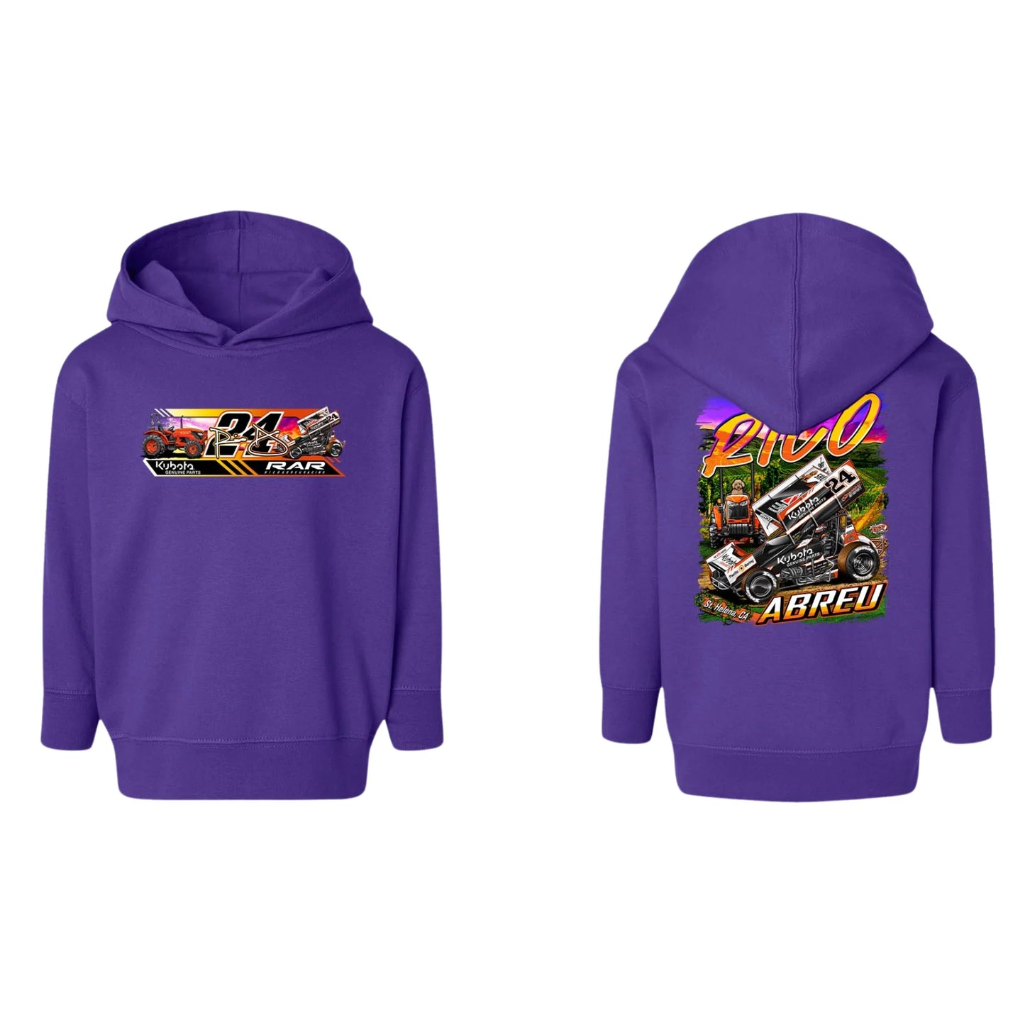 Sprint Car Racing Hoodie Prepull